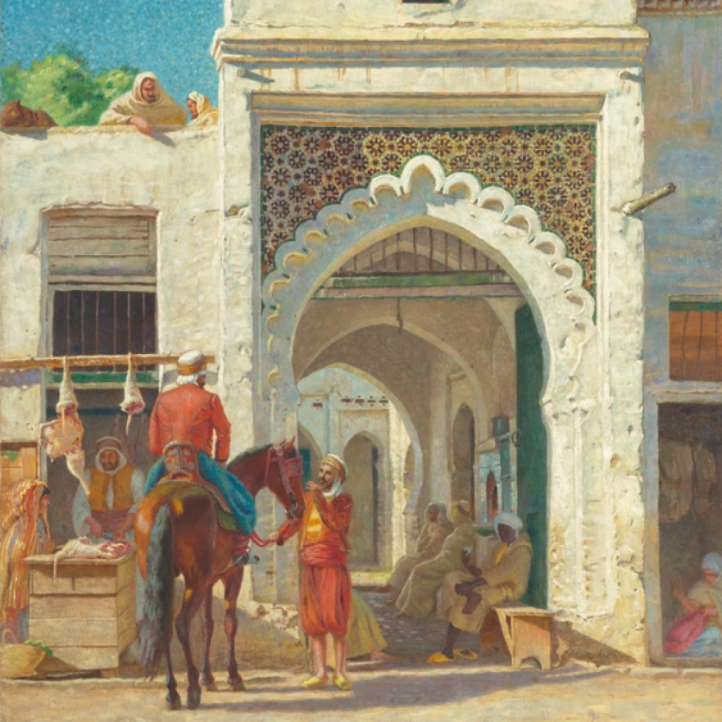 Charles-deneux-fondouk-a-tlemcen-pa